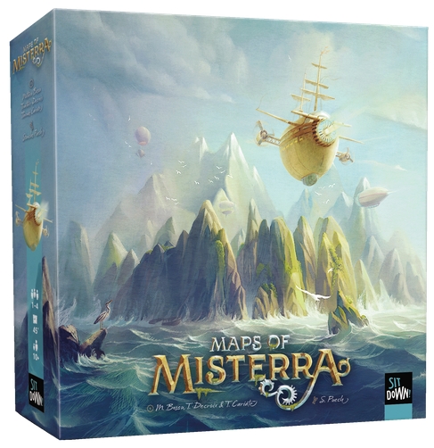 Sit down boite maps of mysteria